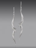 Icicle Drop Earrings by Rauni Higson