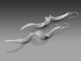 Icicle Drop Earrings by Rauni Higson