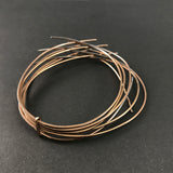 Filaments Rose Gold Plate Bangle by Karen Williams