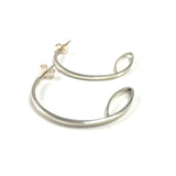 Long Pod Hoops by Karen Williams