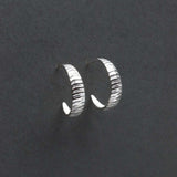 Sea Oak Wide Hoops by Karen Williams