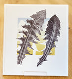 11/6 Dandelion - monotype by Ruth Thomas