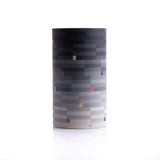 OPverse: Cylindrical form with coloured blocks 1 by Jin Eui Kim