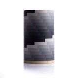 OPverse: Cylindrical form with coloured blocks 2 by Jin Eui Kim