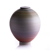 OPject: Spherical form with lid 2 by Jin Eui Kim