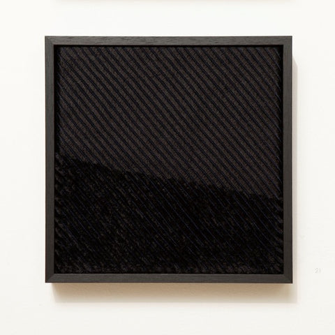 Fieldscape (black II) by Laura Thomas