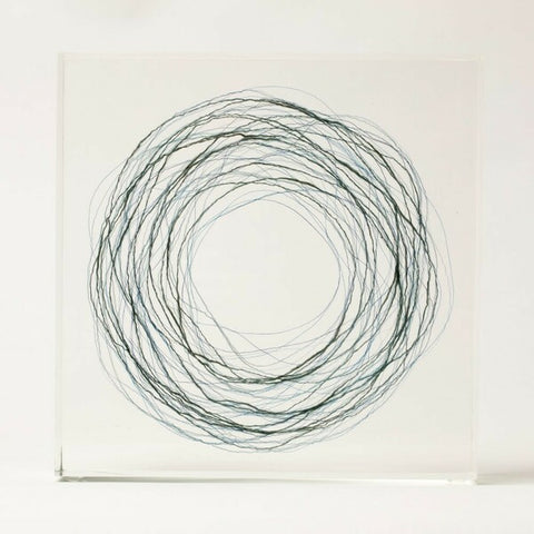 Circle (blue) by Laura Thomas