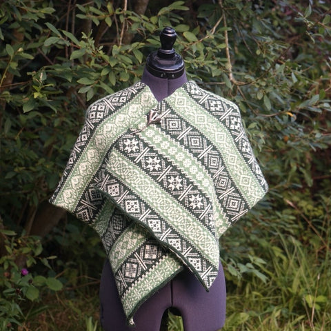 Greens Shawl by Adam Rae