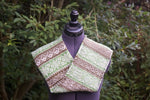 Endless scarf in green & brown by Adam Rae