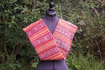 Endless scarf in red & orange by Adam Rae