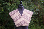 Endless scarf in pink & burgundy by Adam Rae