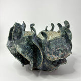 Blue Tidal Pot by Bev Bell-Hughes