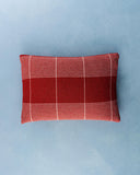 Bloc: terracotta cushion by Llio James