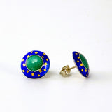 Round Stud Earrings by Sheila McDonald