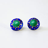 Round Stud Earrings by Sheila McDonald