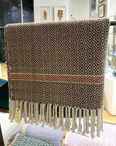 Bracken Llanover throw by Sioni Rhys