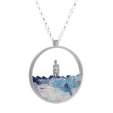 Necklace - Cold Water, Clear mind by Caroline Brogden