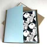 Puffins sketchbook by Carole King