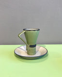 Deco cup and saucer by Ian Rylatt