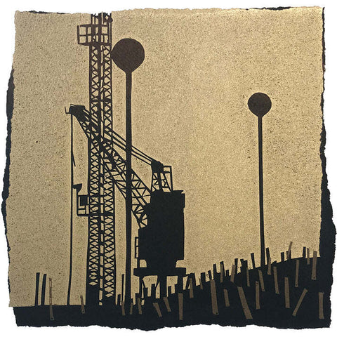 Docks II (framed) by Sarah Hopkins