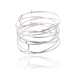 Tidal Double Bangle by Angela Evans