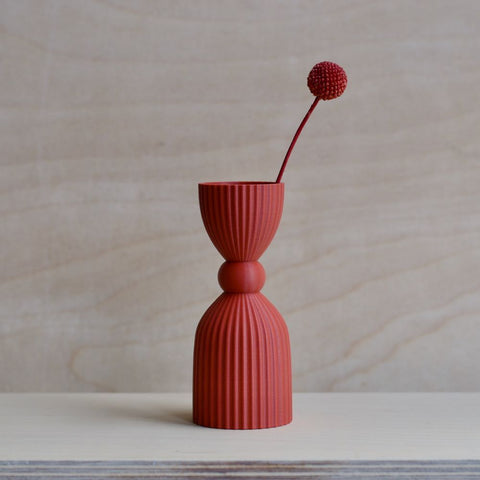 KT 33 Rust - Mini Vase by Keeley Traae