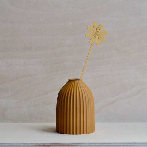 KT 08 Caramel - Mini Vase by Keeley Traae