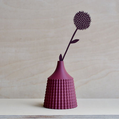 KT 07 Plum - Mini Vase by Keeley Traae