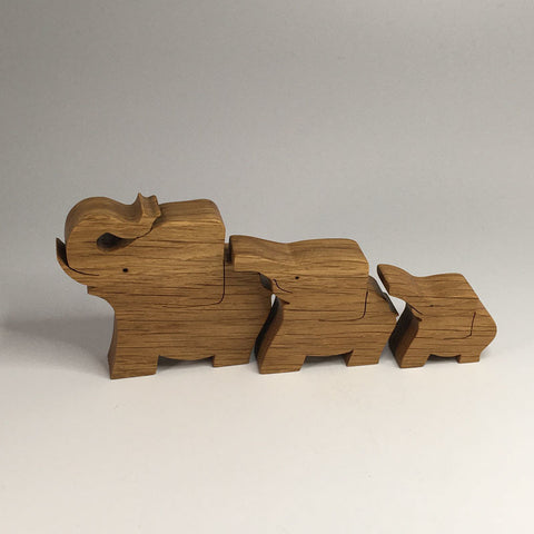 Trio of Elephants by John Parkinson