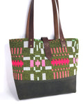 Welsh Collection Tote Bag in Forest Moss by Coterie Leather