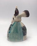 Hare Bust with Dunce Hat by Helen Higgins