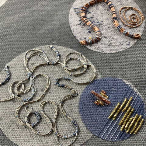 Metal Threads: Creative ways with goldwork embroidery workshop (15th June)