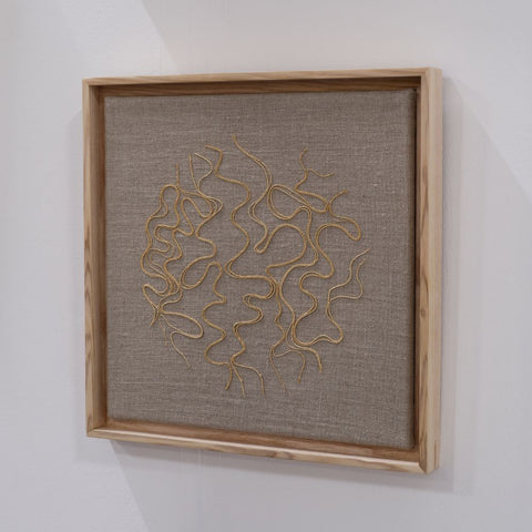 Flow I: Straw Series by Hannah Newton