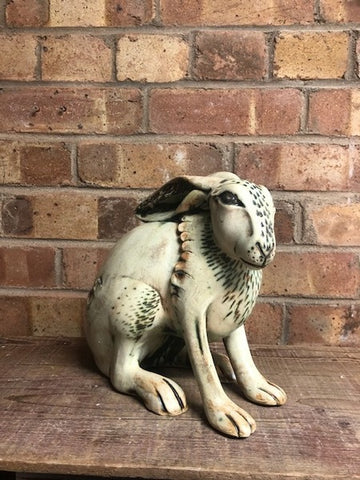 Crouching Hare by Jan Beeny