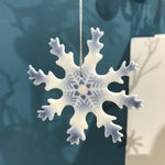 Pate de Verre Snowflakes by Verity Pulford