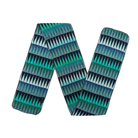 Isla textured scarf, small by Margo Selby