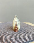 Stoneware Penarlâg slip ratting pebble bottle by Kirsti Hannah Brown