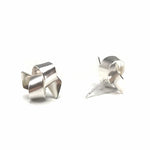 Ribbon Knot Tied Stud Earring by Jodie Hook