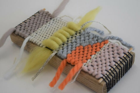 Beginners weaving on driftwood / found objects - Community Workshop 21st March