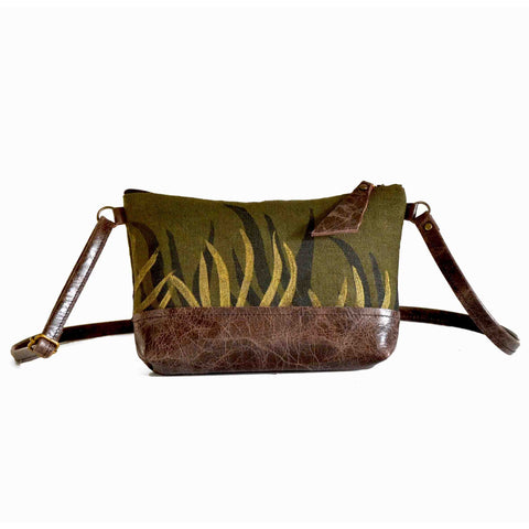 Little Bag in Moss by Lynda Shell