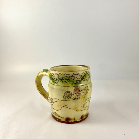 Medieval theme mug by Margaret Brampton