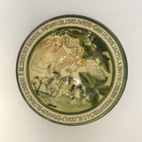 Blodeuwedd and the owl bowl no 1 by Margaret Brampton