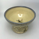 Blodeuwedd Pedestal Bowl by Margaret Brampton