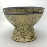 Blodeuwedd Pedestal Bowl by Margaret Brampton