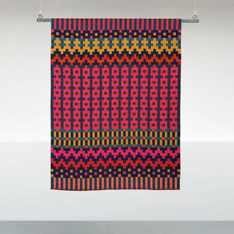 Field, British wool blanket by Margo Selby