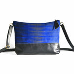 Medium Wool Bag in Blue by Lynda Shell