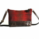 Medium Wool Bag in Red by Lynda Shell