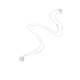 Silver Wrapped Mini Pendant by Angela Evans