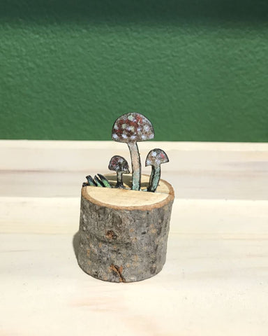 Fly Agaric mushrooms III by Kathryn Willis