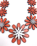 Multi Floral Necklace by Mandy Nash